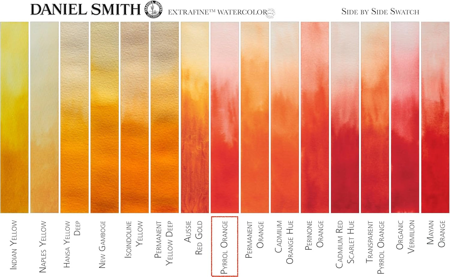 Paint - Daniel Smith Extra Fine Watercolor Paint 5ml Tube - Pyrrol Orange