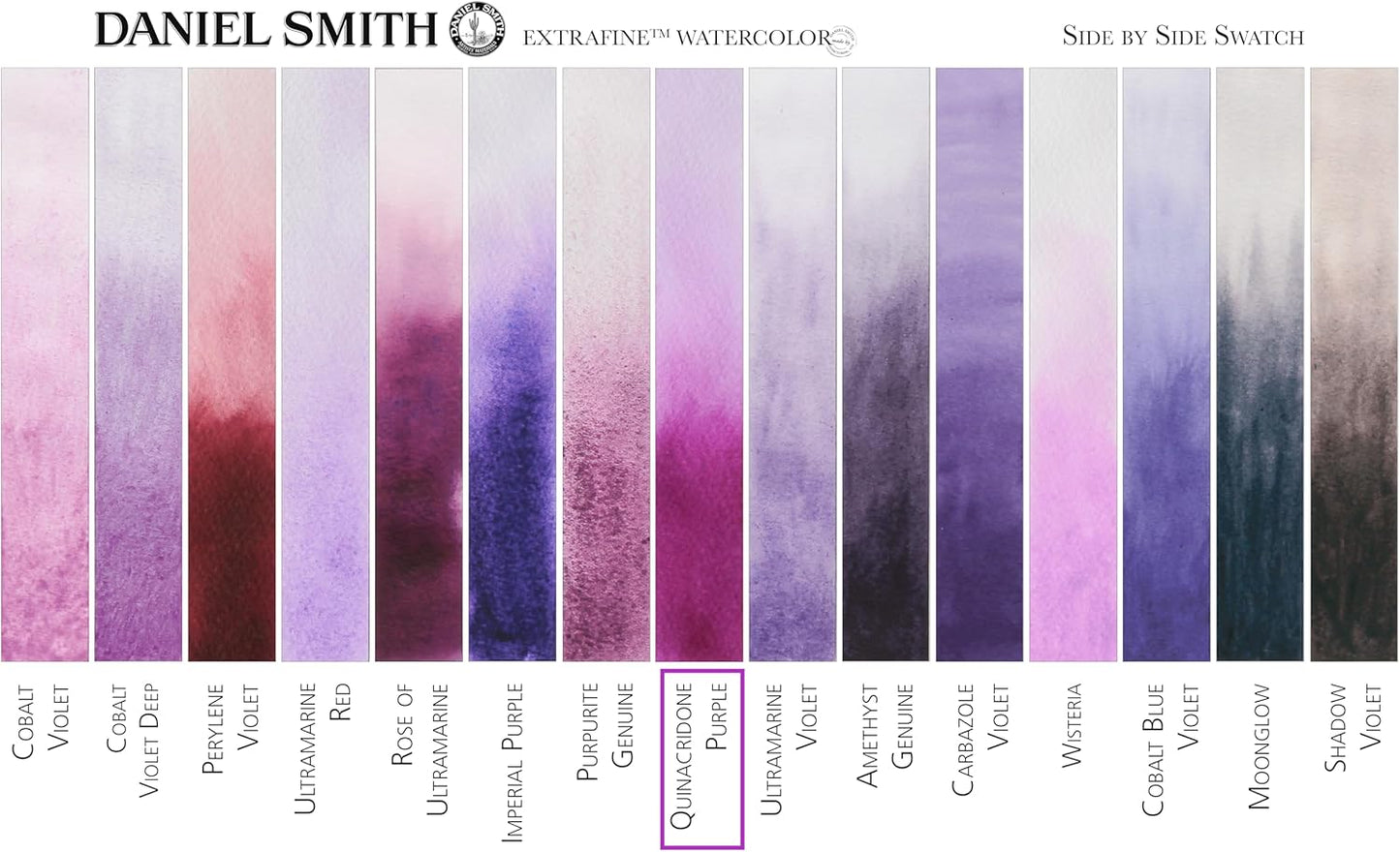 Paint - Daniel Smith Extra Fine Watercolor Paint 5ml Tube - Quinacridone Purple