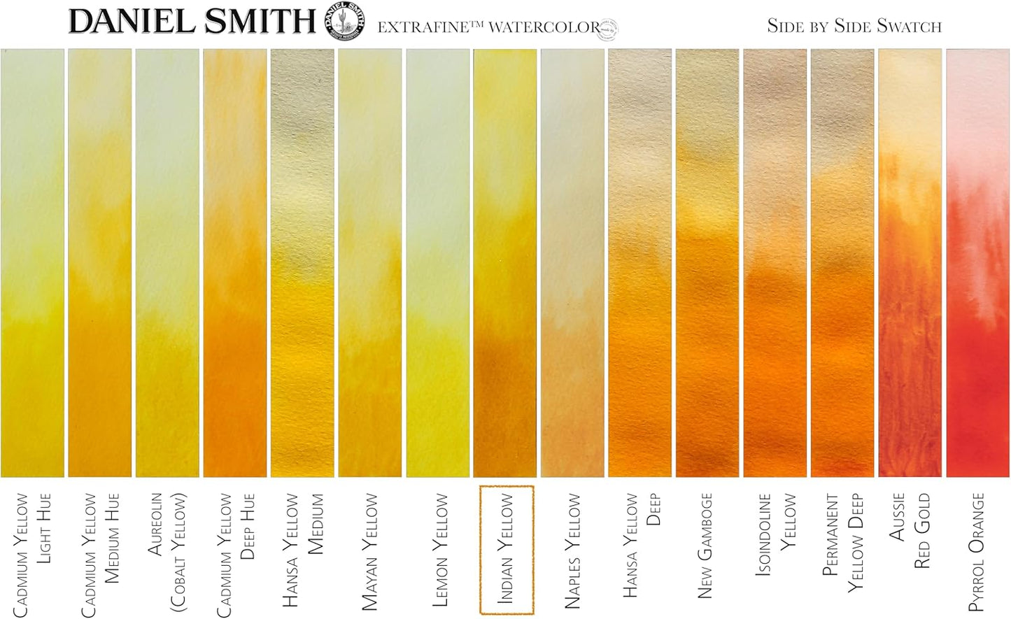 Paint - Daniel Smith Extra Fine Watercolor Paint 5ml Tube - Indian Yellow