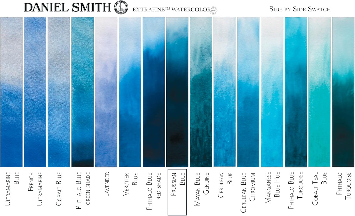 Paint - Daniel Smith Extra Fine Watercolor Paint 5ml Tube - Prussian Blue