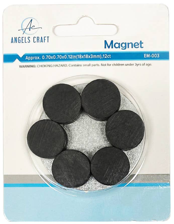 Magnets – Round Size: 1.18"