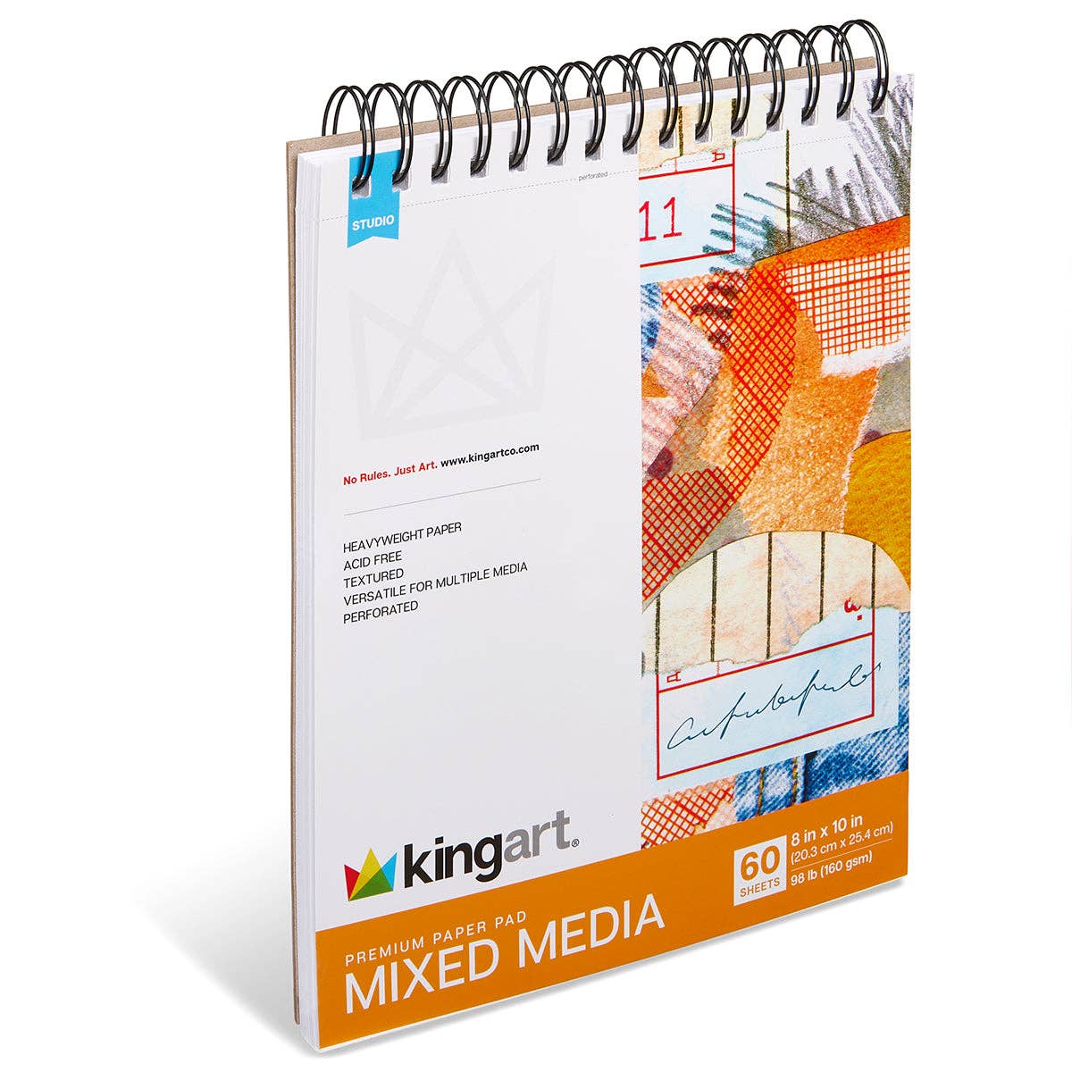 Paper Pad - Mixed Media Sketchbook - 8” x 10” - 60 Sheets