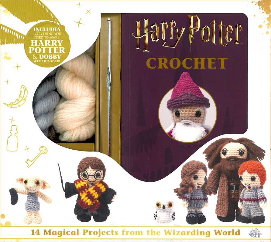 Book - Harry Potter Crochet by Lucy Collin: Kit - Paperback; 76 pages