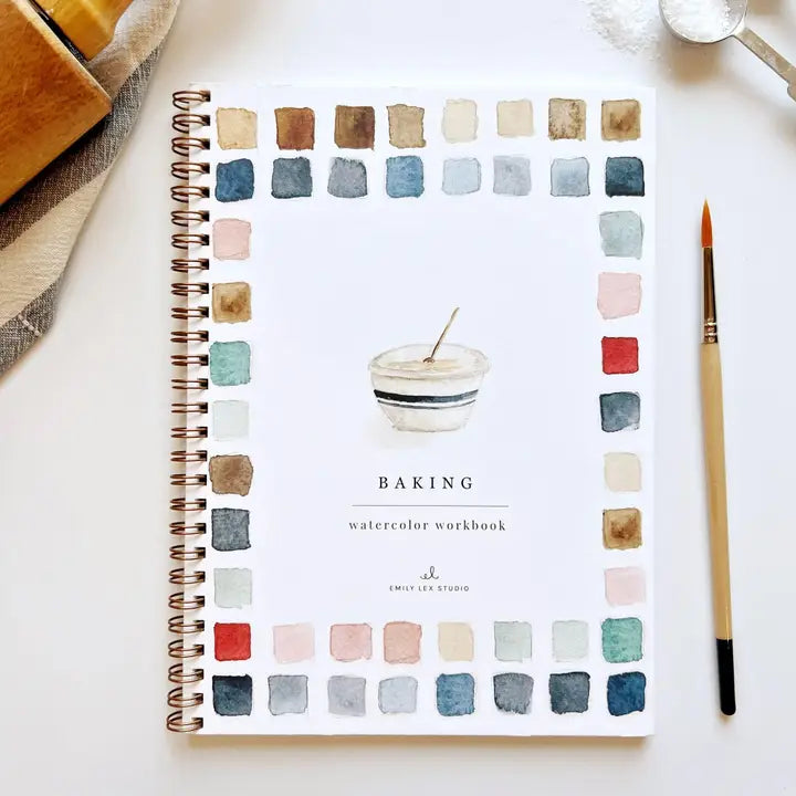 Workbook - Baking Watercolor Workbook