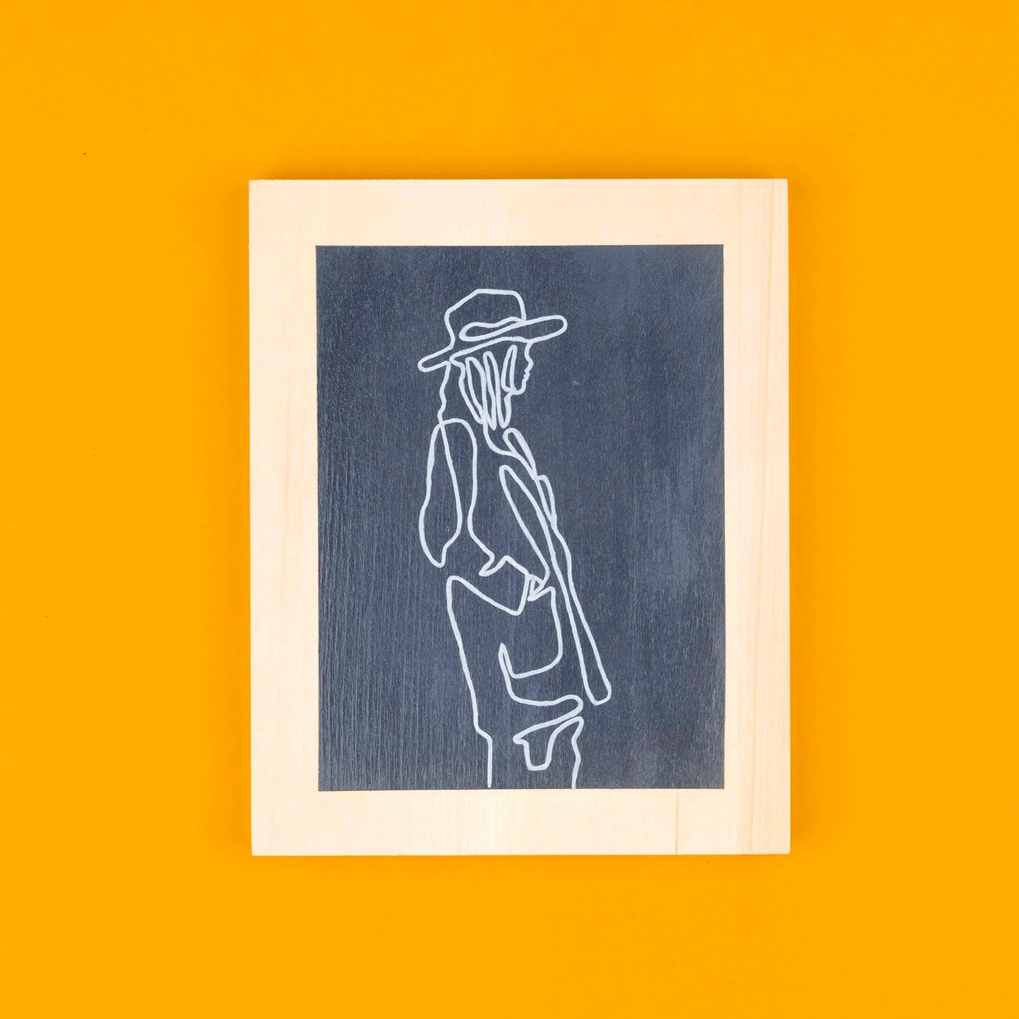 Wood - Basswood Rectangle Plaque 10 x 8 for Woodburning or Laser