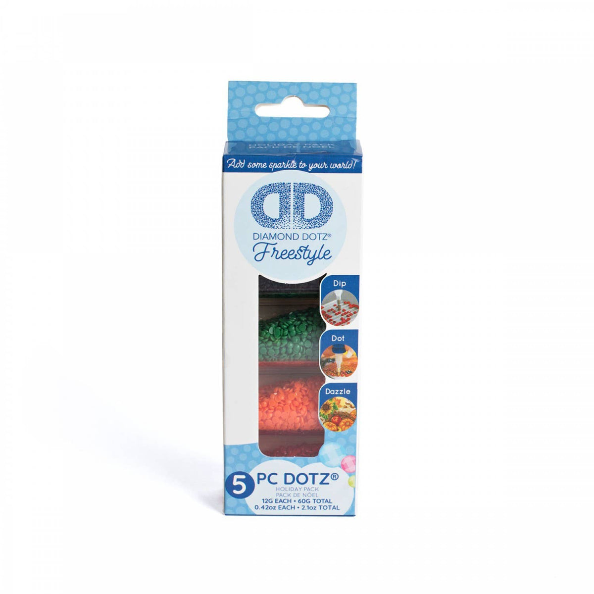 Diamond Dotz - Dotz Sampler Holiday (White/Black/Orange/Green/Red/)