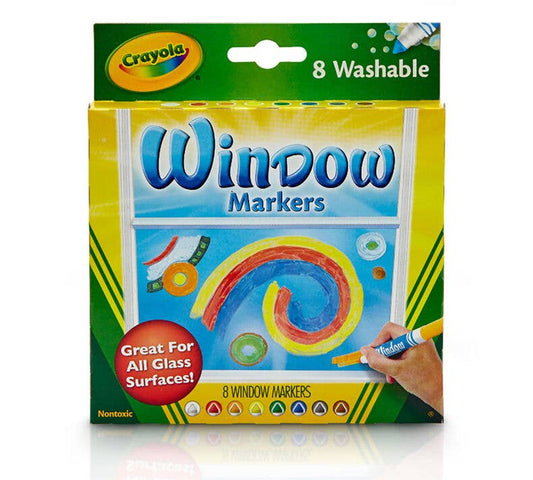 Markers - 8 Count Crayola Window Markers