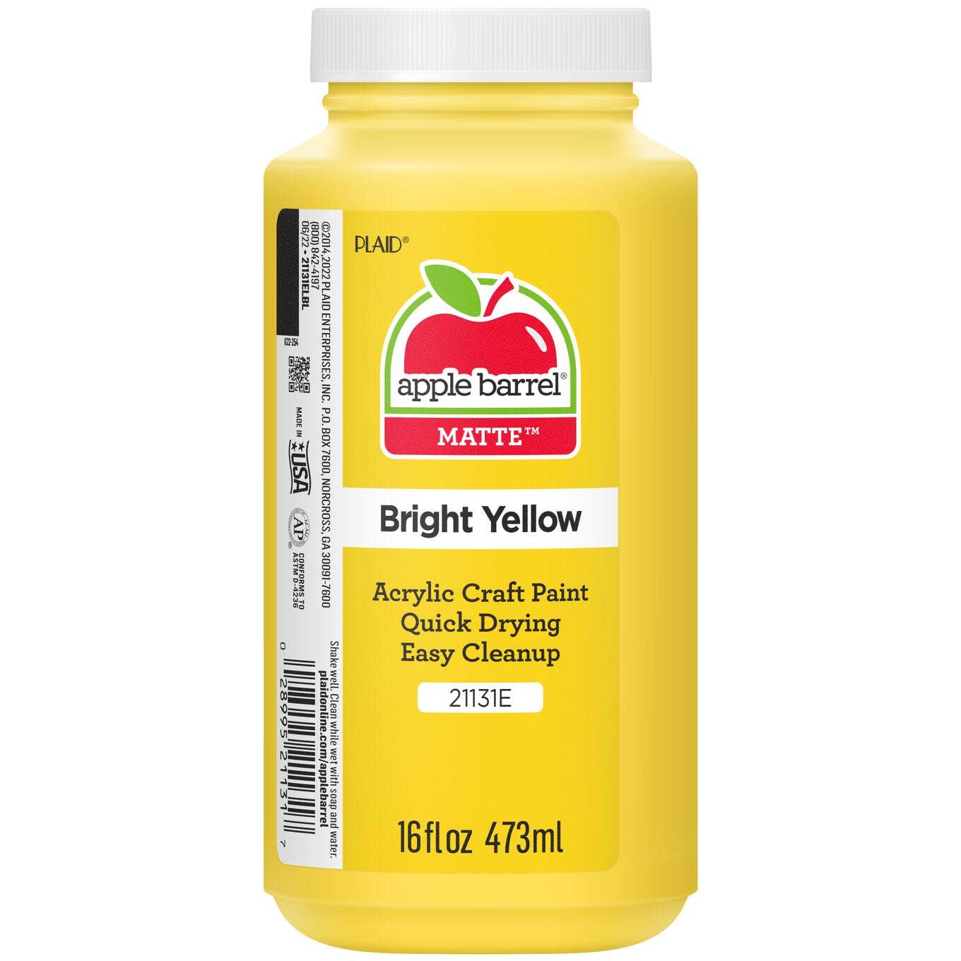 Paint - Acrylic - 16oz Bright Yellow