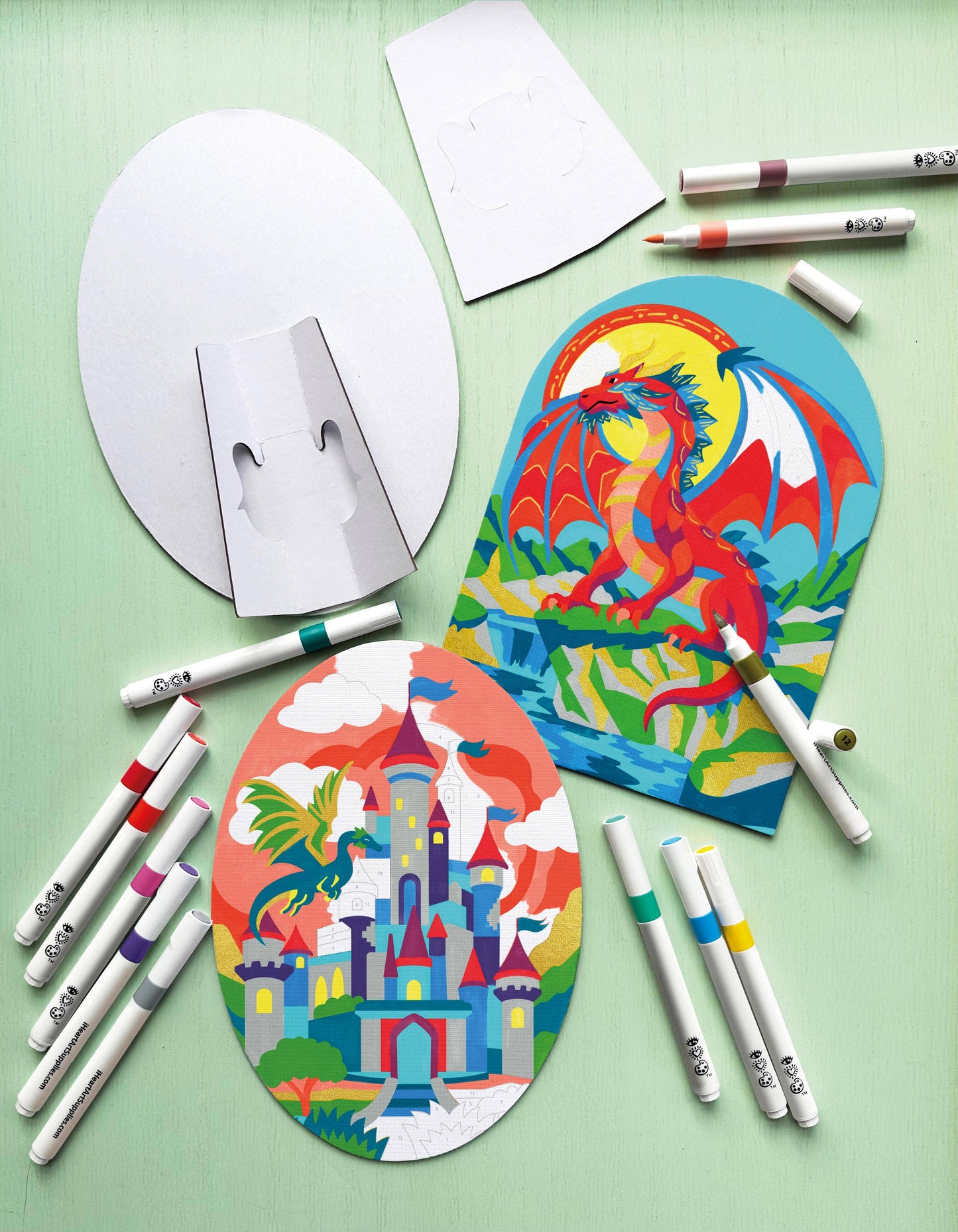 Marker By Number - Dragons