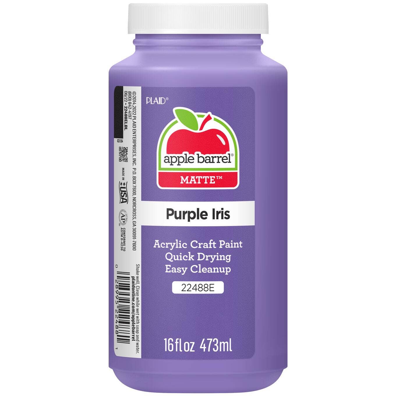 Paint - Acrylic - 16 oz Purple Iris