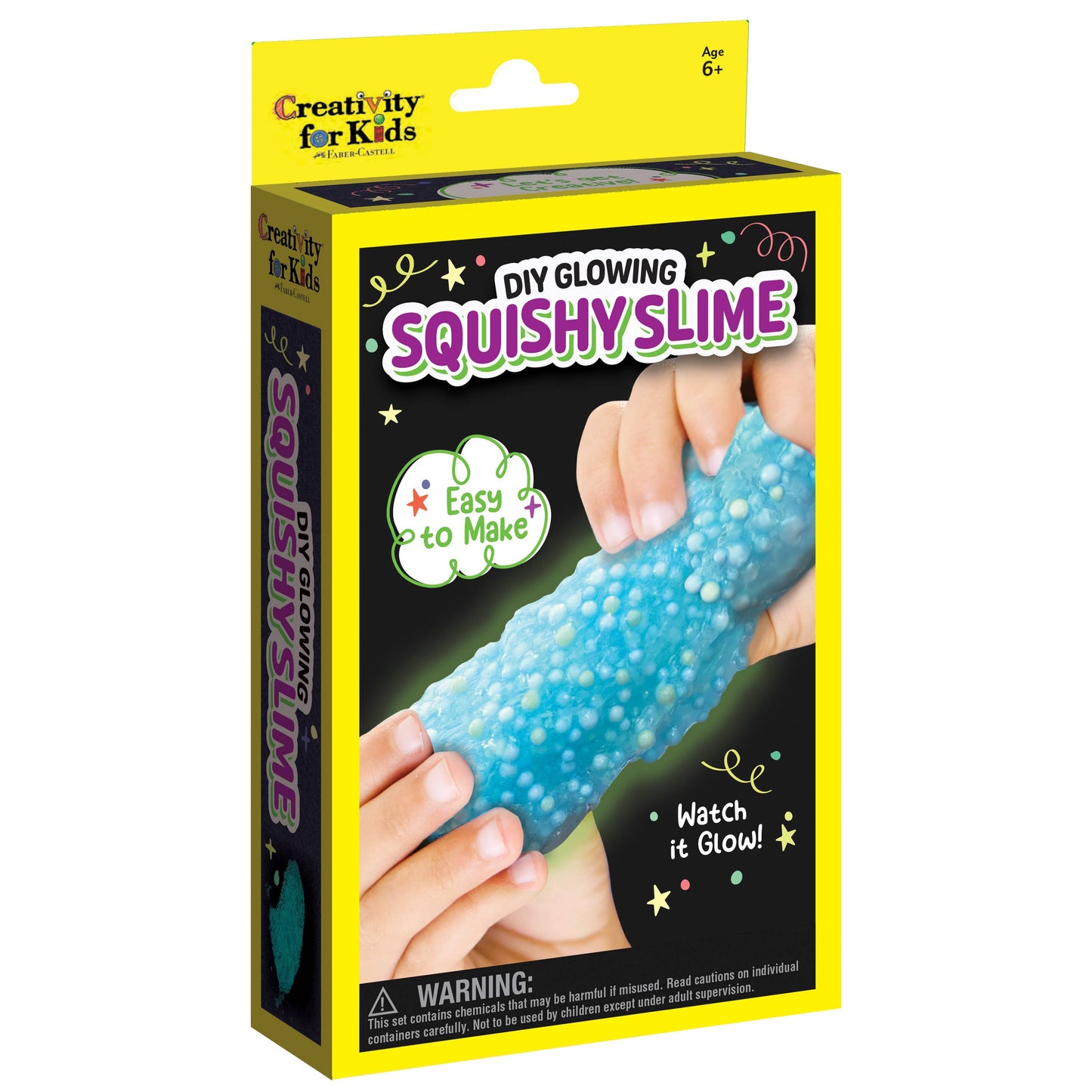 Craft Kit - DIY Glowing Squishy Slime Mini Kit for Kids