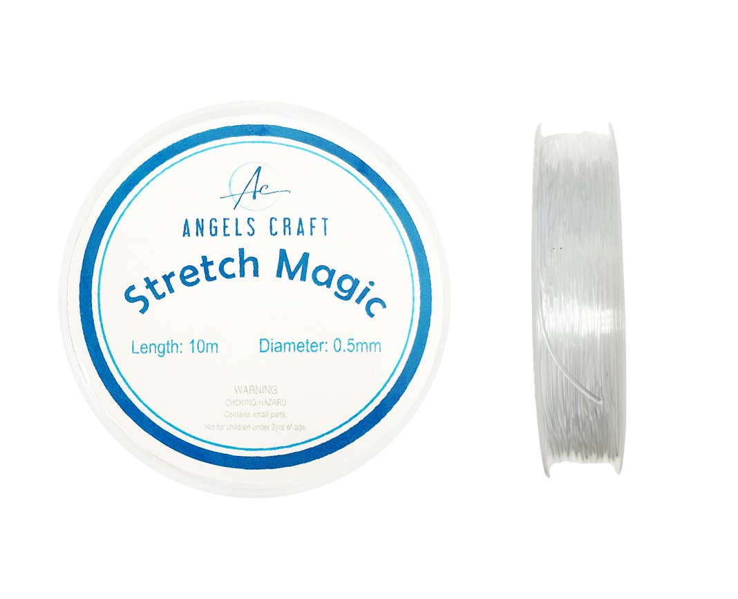 Elastic - Beading Cord: 196.9 In x 0.04 In