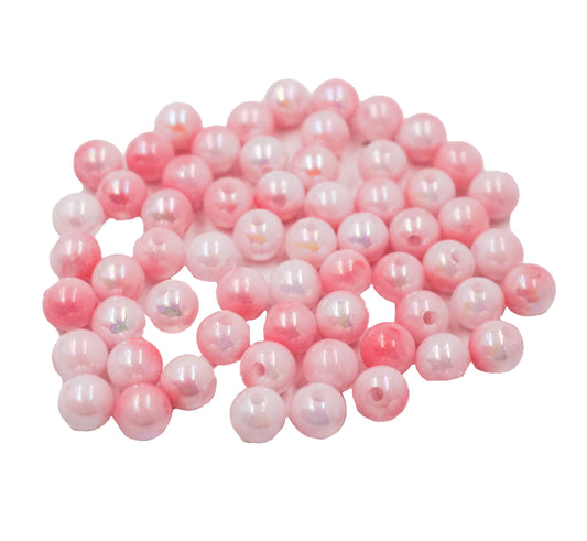 Beads – Acrylic Assorted Pink Color