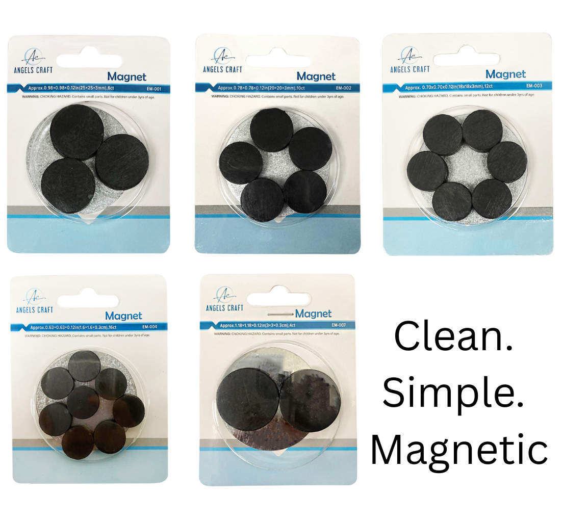Magnets – Round Size: 1.18"