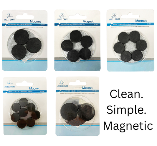 Magnets – Round Size: 1.18"