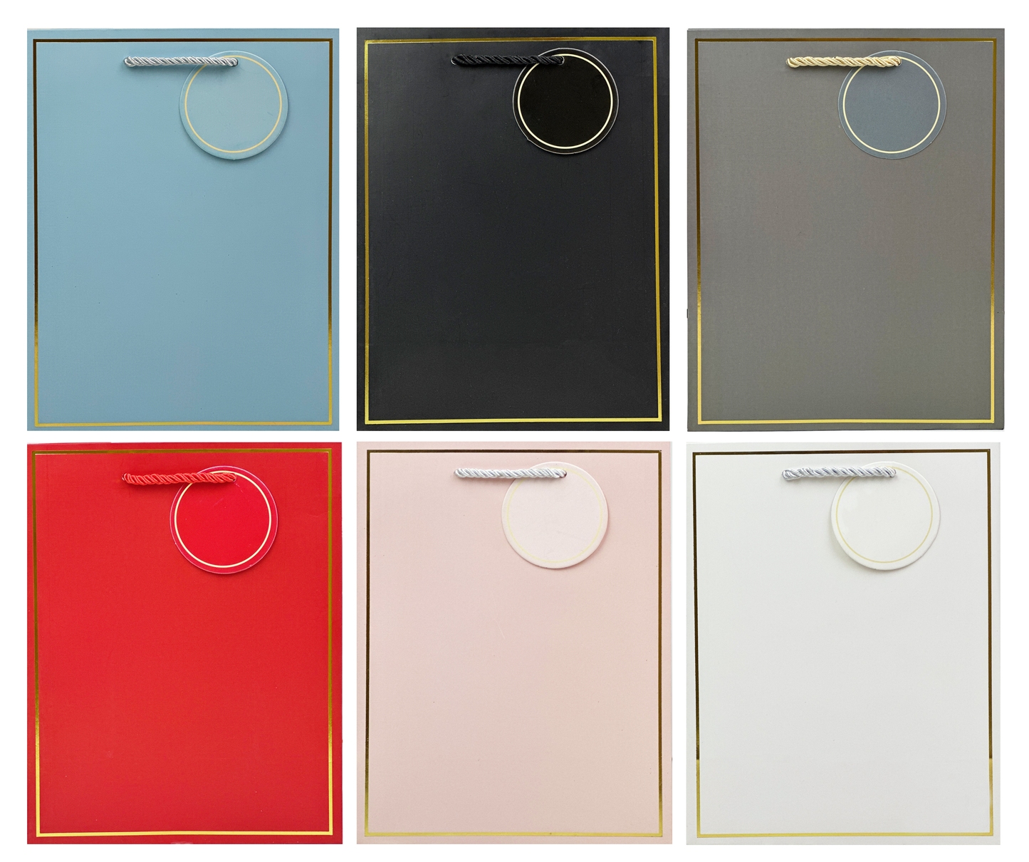 Gift Bag - Gold Trim Medium