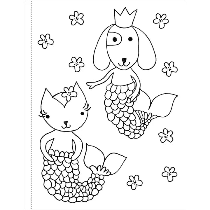 Coloring Book - Mermaids Coloring Book