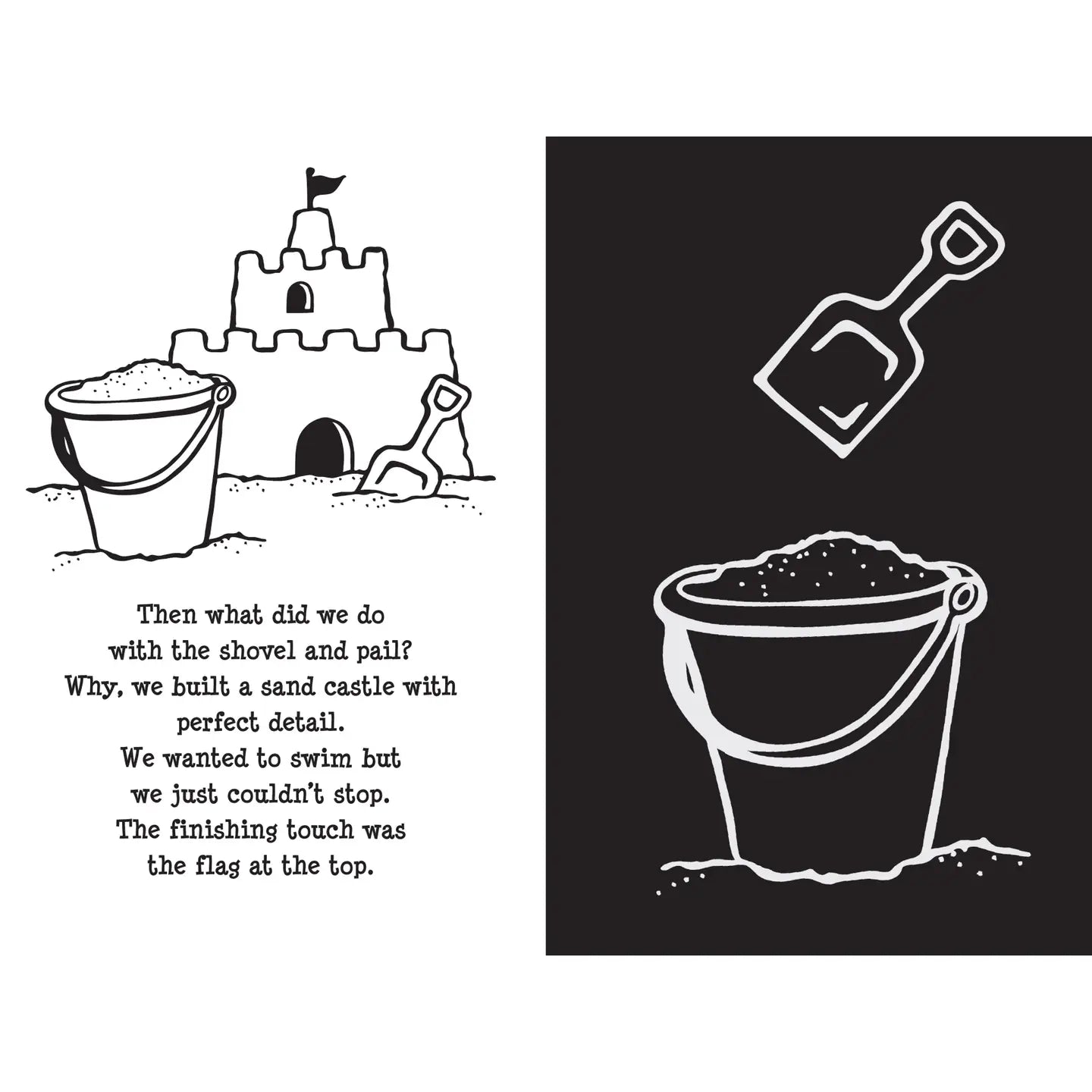 Scratch and Sketch - At the Beach