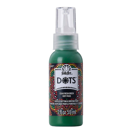 Paint - Acrylic - Satin Dots Fresh Green