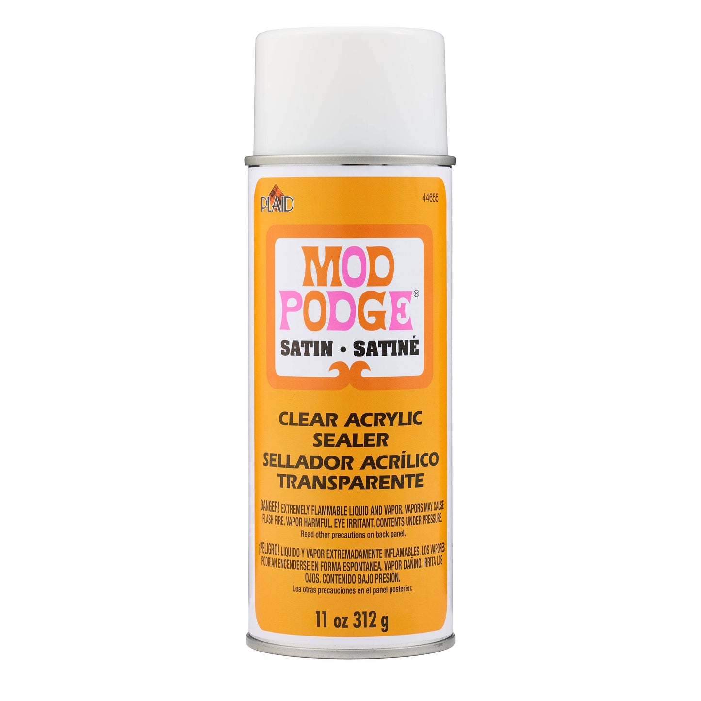 Adhesives - Mod Podge Clear Sealer - Satin, 11 oz - US Land Ship Only