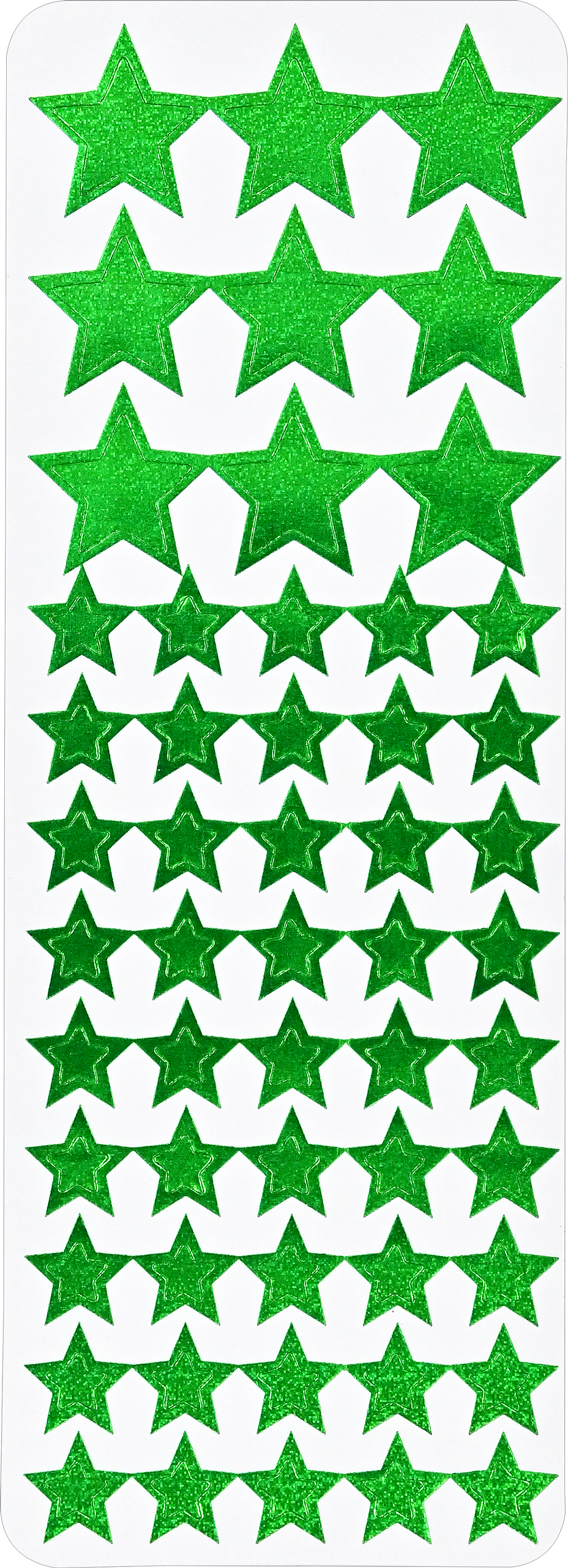 Stickers - Color Foil Stars Sticker Set