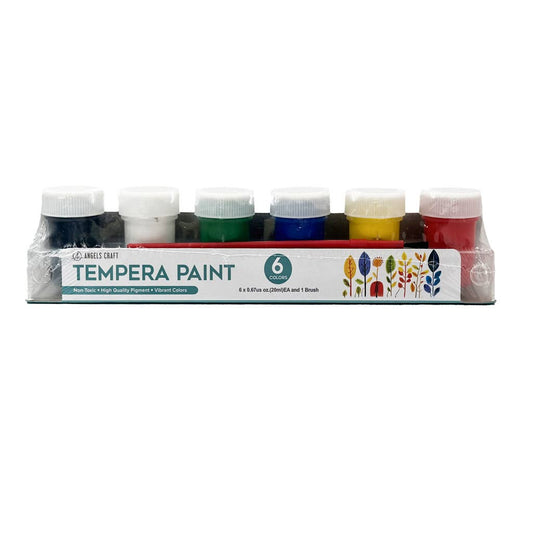 Paint -Tempera Set in Handing Transparent base