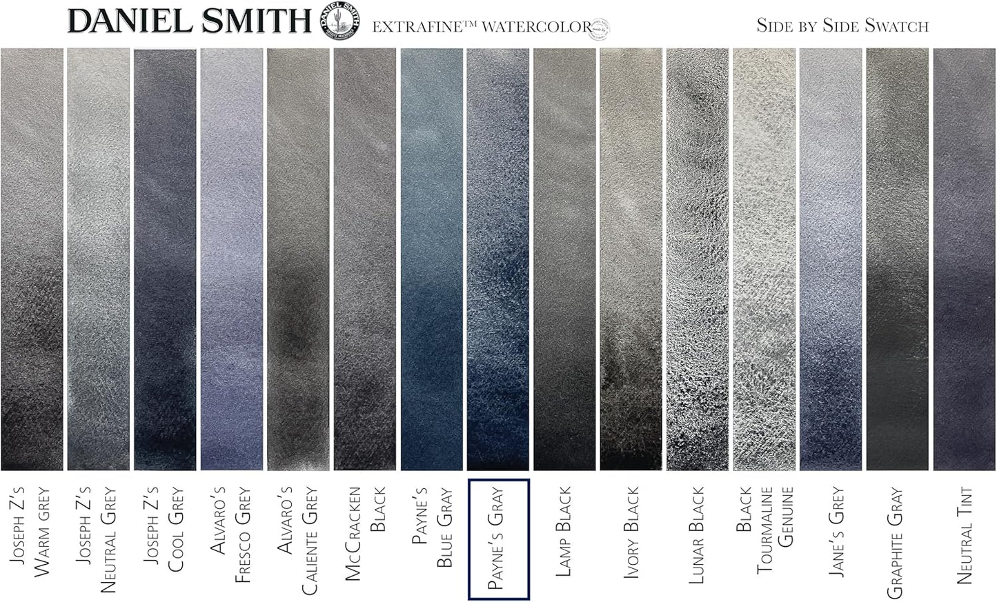 Paint - Daniel Smith Extra Fine Watercolor Paint 5ml Tube - Payne's Gray