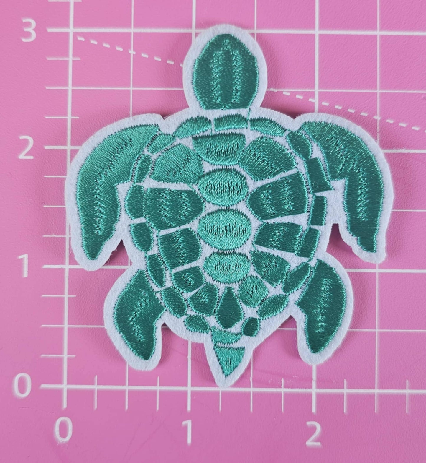 Patch - Turtle Embroidery Iron On Patch