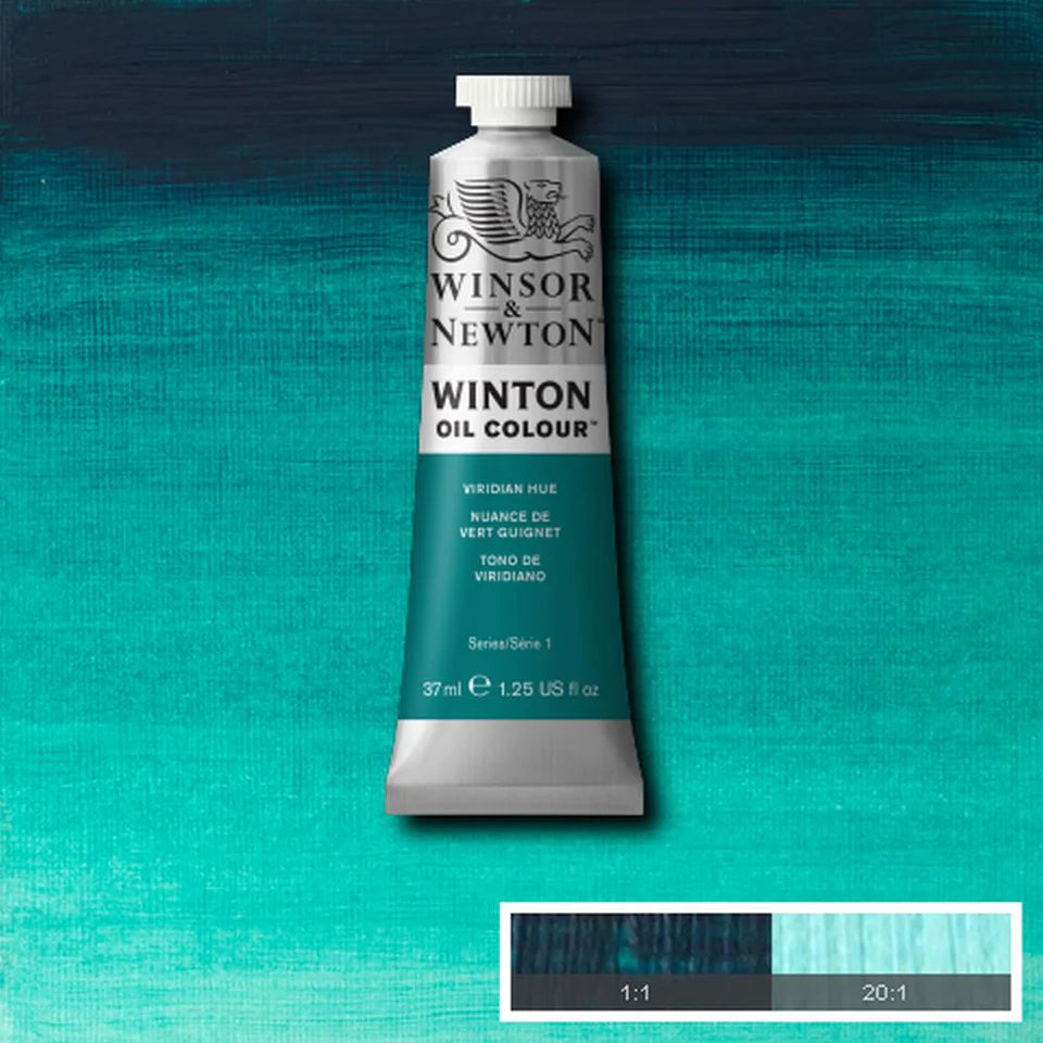 Paint - Winton Oil Colour 37ml Viridian Hue