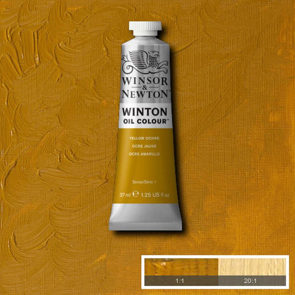 Paint - Winton Oil Colour 37ml Yellow Ochre