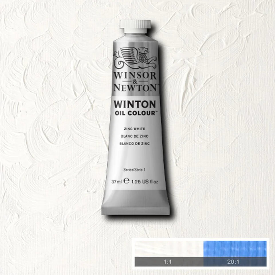 Paint - Winton Oil Colour 37ml Zinc White