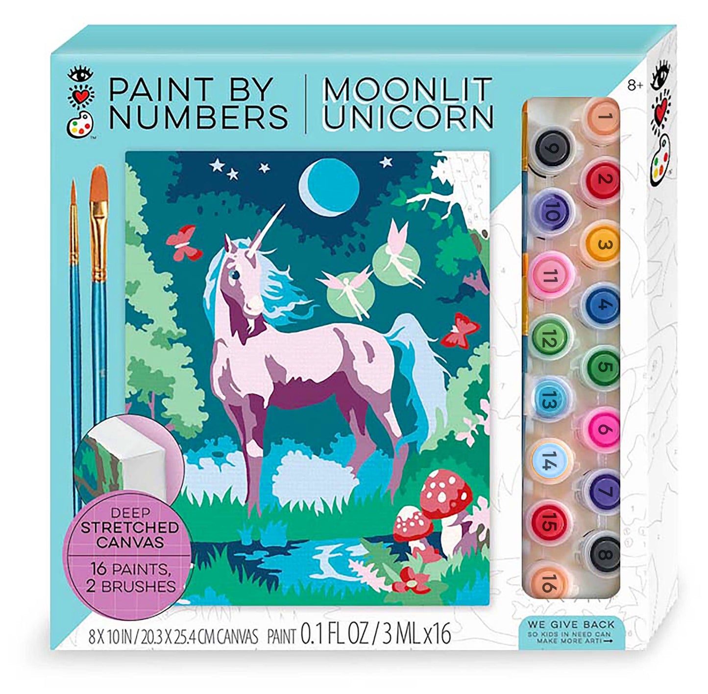 Paint By Numbers - Moonlit Unicorn
