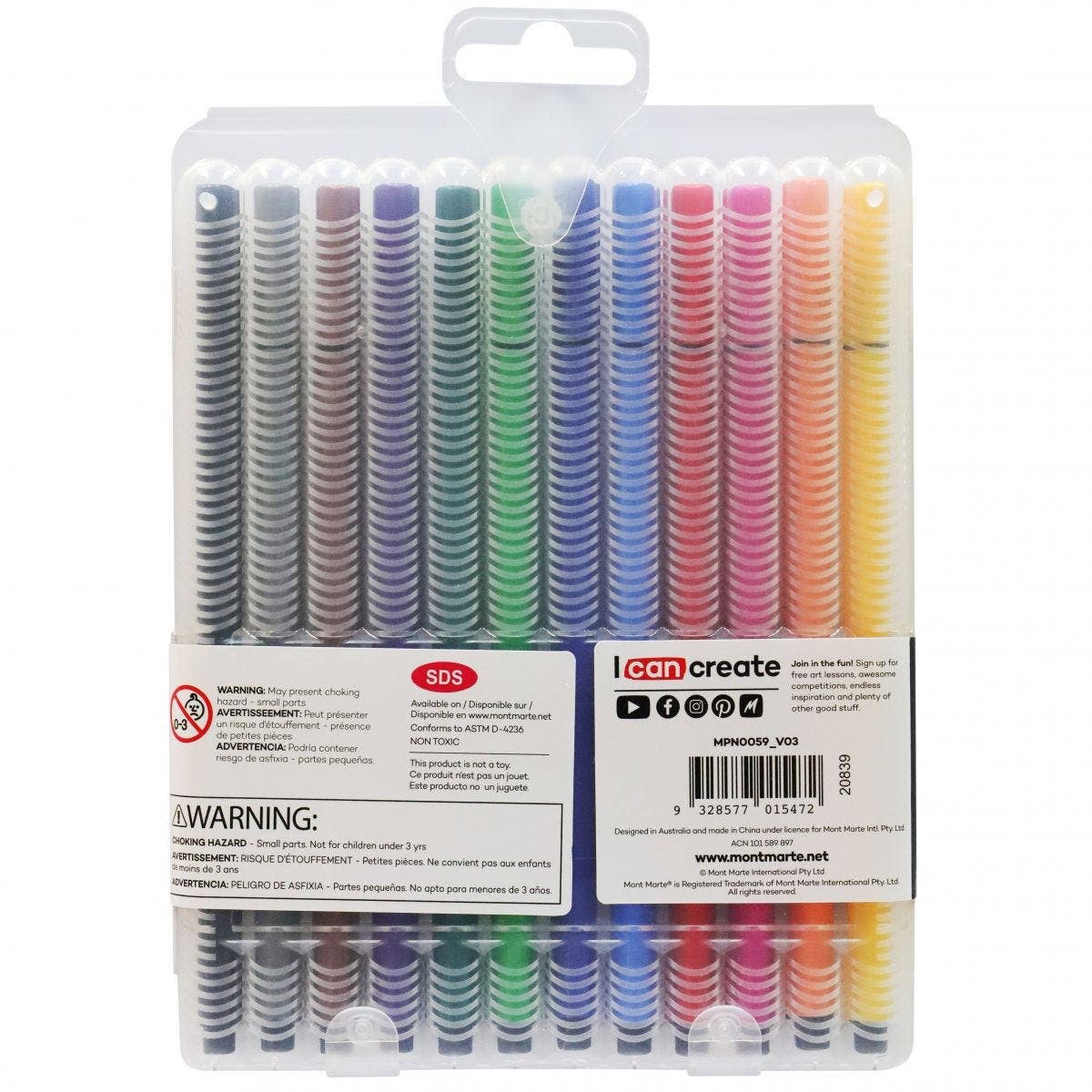 Markers - Fine Tip Markers Signature 12pc