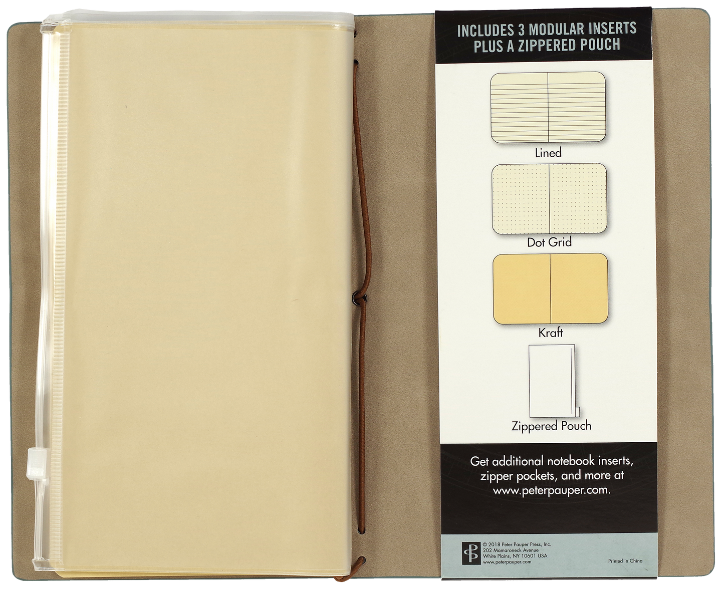 Journal - Light Blue Voyager Notebook
