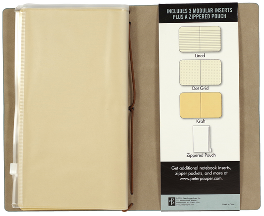 Journal - Light Blue Voyager Notebook