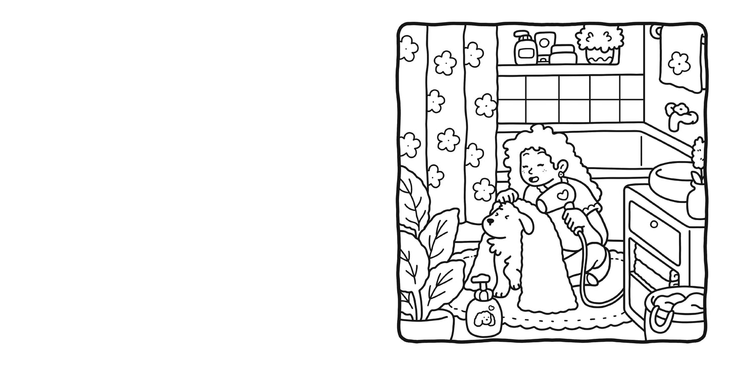Coloring Book - Girl Moments