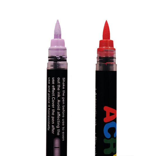 Markers - Acrylic Brush 24ct with Organizer Case – Premium Art