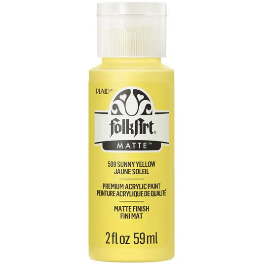 Paint - Acrylic - Matte Sunny Yellow