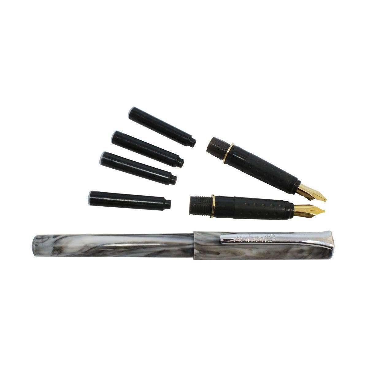 Pens - Calligraphy 2 Nib Pen Set Signature 8pc