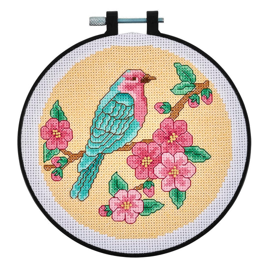 Cross Stitch Kit - Calming Bird 6"