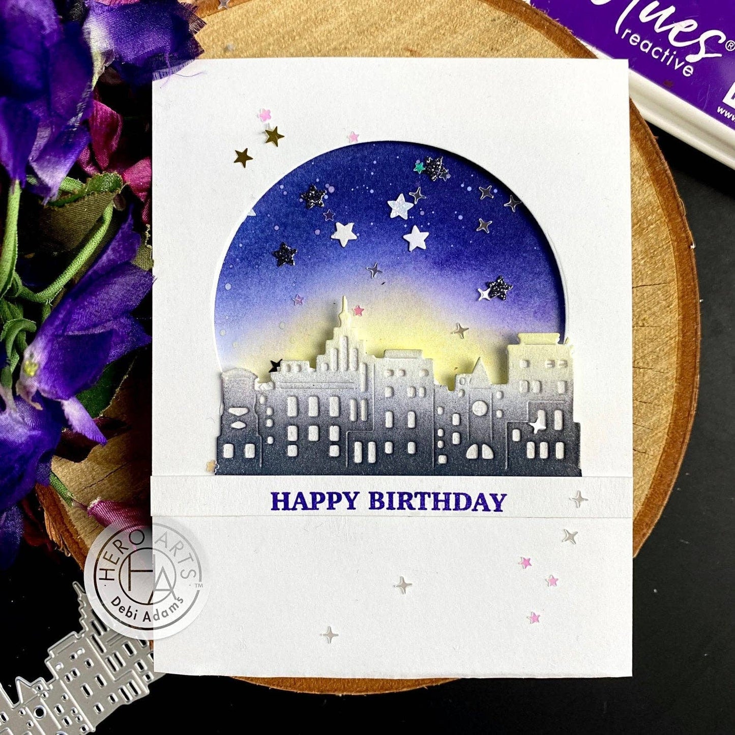 Ink - Purple Galaxy Reactive Ink Pad