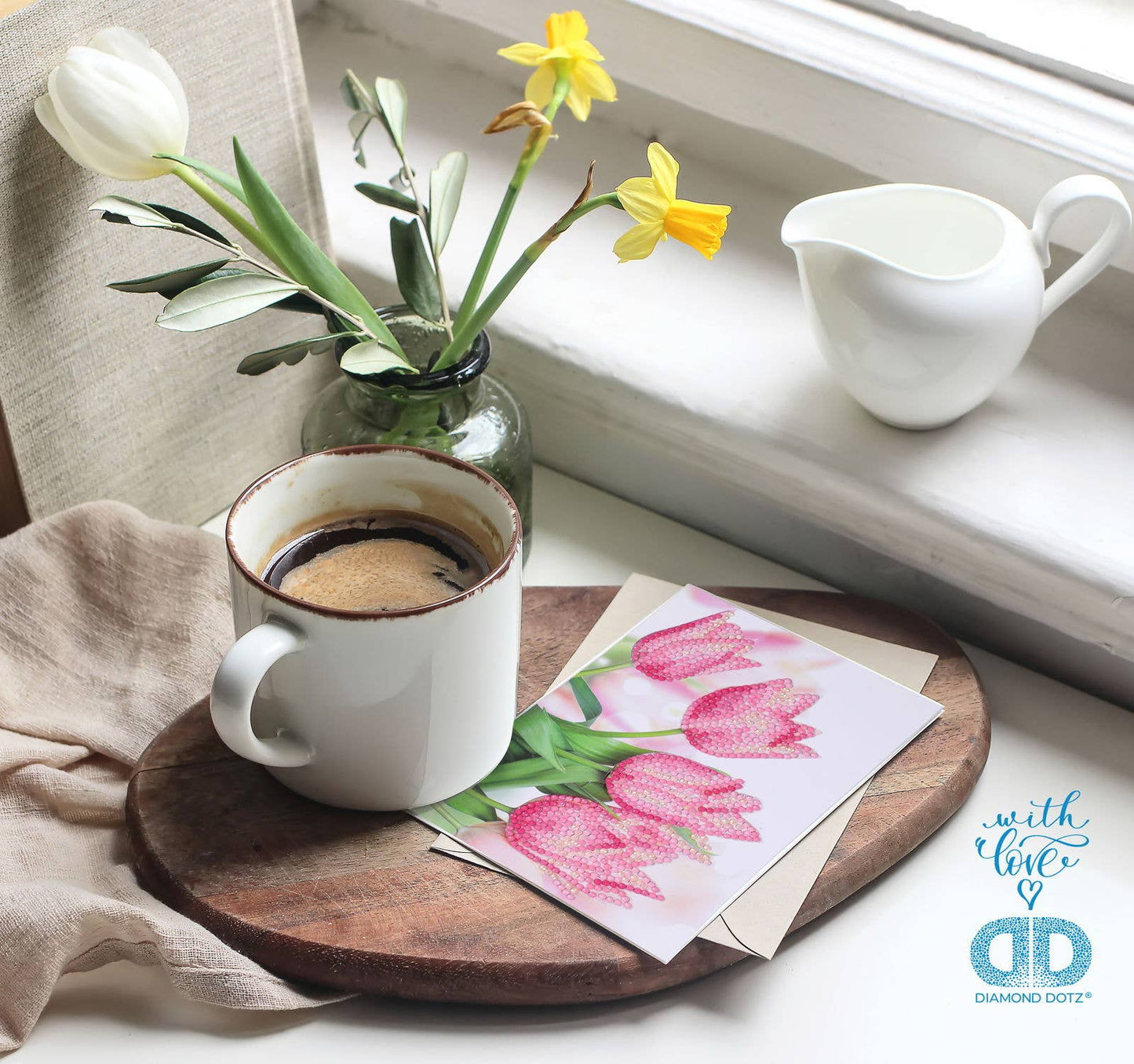 Card - Romantic Tulips