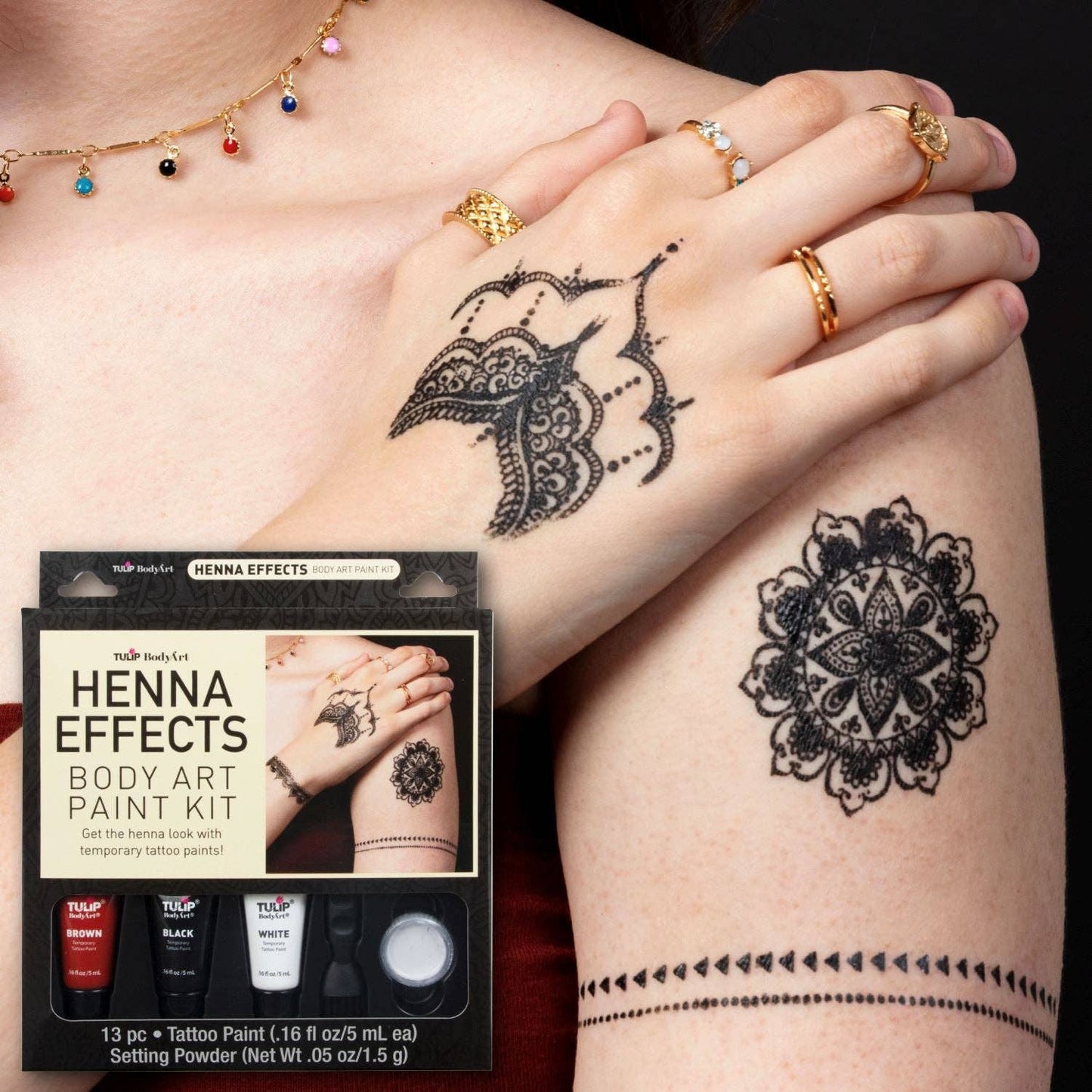 Henna Tattoo Kit - Tulip Body Art Ultimate