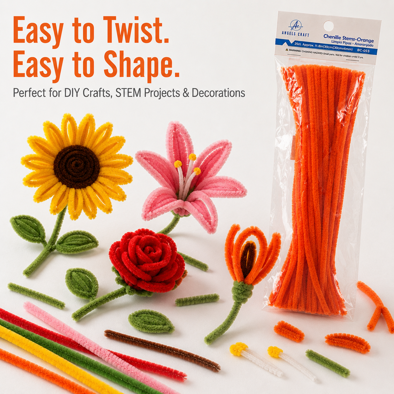 Pipe Cleaners - Metallic Green