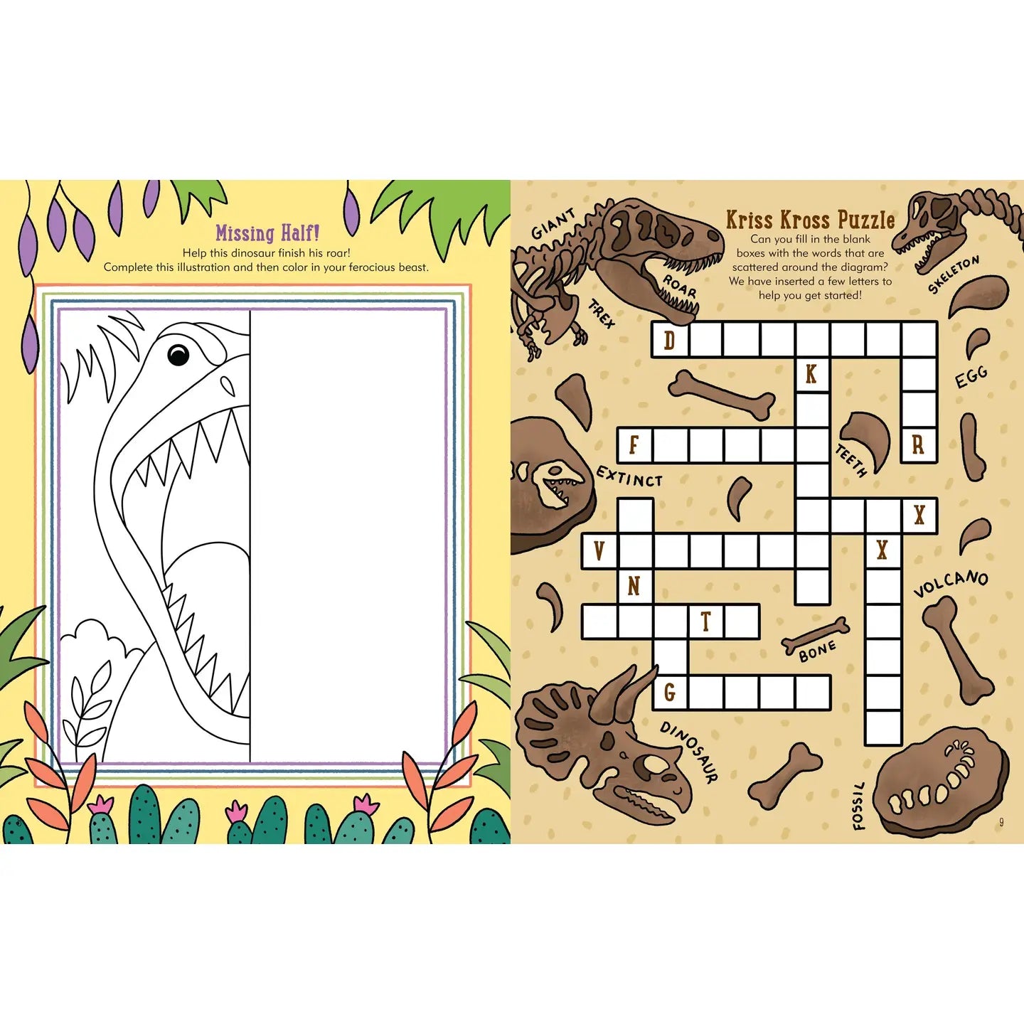 Activity Book - Dinosaur Activity Book!