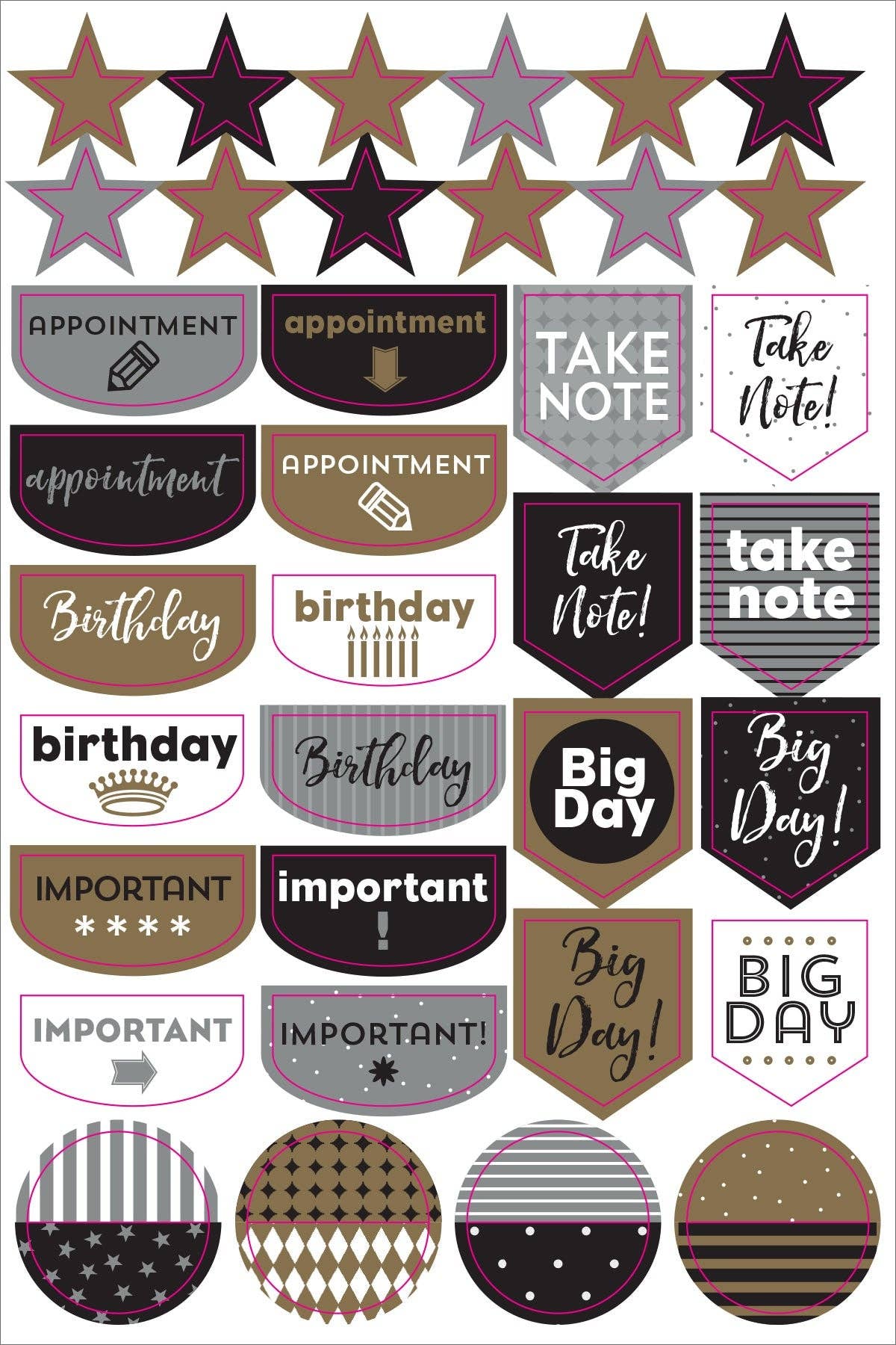 Stickers - Essentials Planner Mega Pack