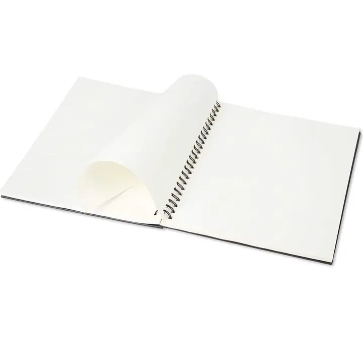 Hardcover Sketchbook - Side Spiral - 9” X 12” - 100 Sheets