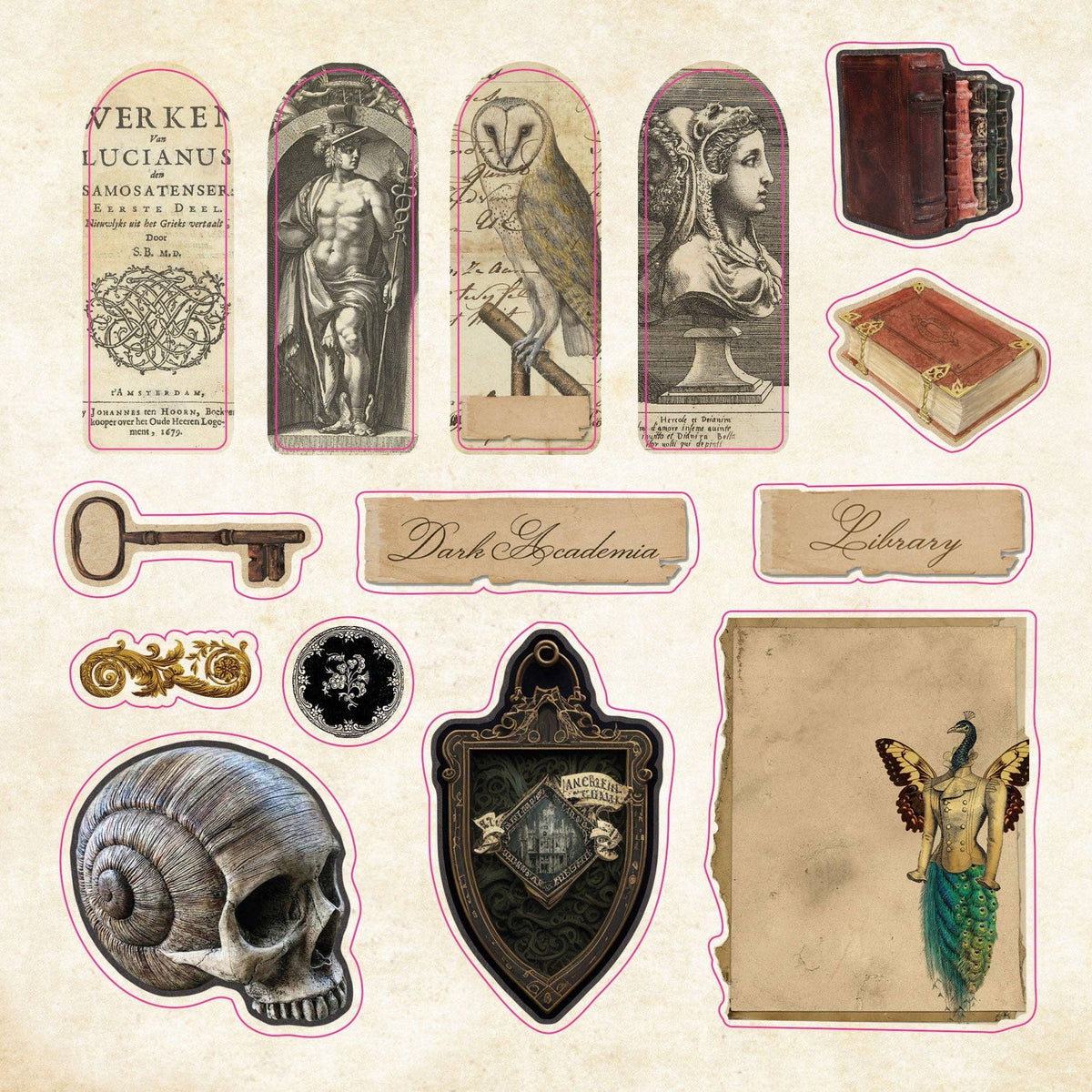 Stickers - The Sticker Book of Curiosities