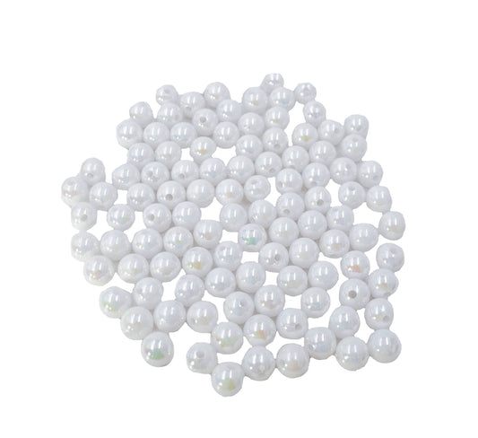 Beads – Acrylic White Color