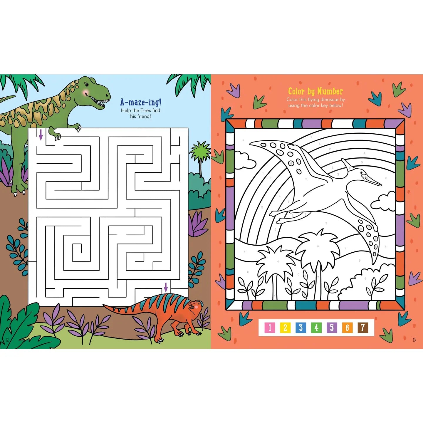 Activity Book - Dinosaur Activity Book!